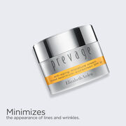 Prevage Day Cream minimizes the appearance of lines and wrinkles.
