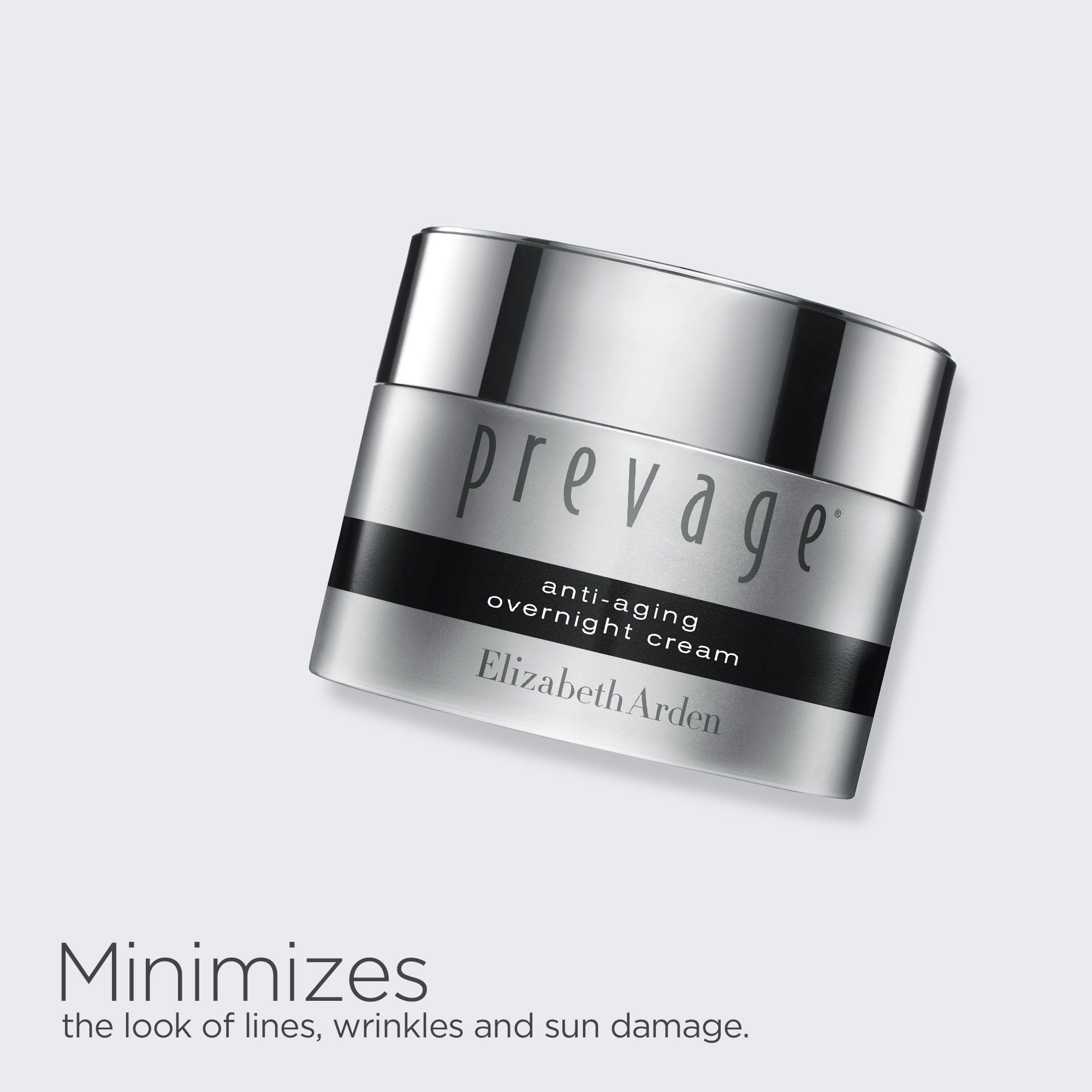 Prevage Night Cream minimizes the look of lines, wrinkles and sun damage.